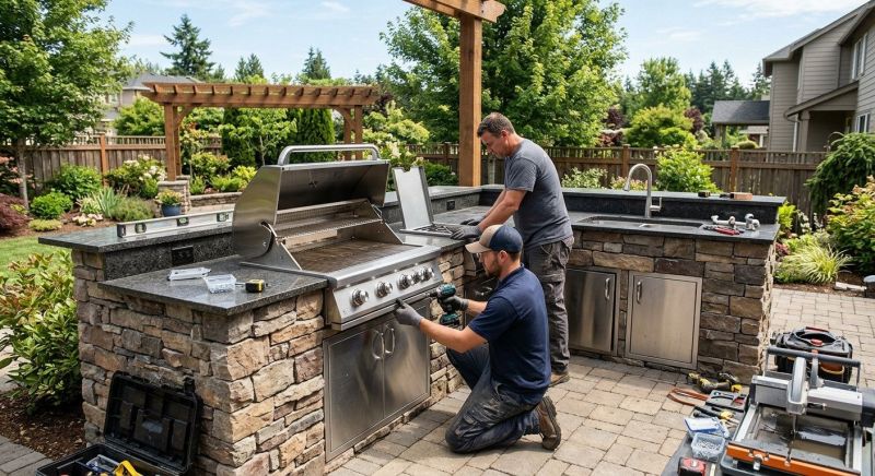 Outdoor Kitchen Construction in Santa Rosa, CA