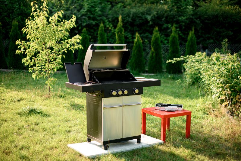 Completed Built-in Bbq