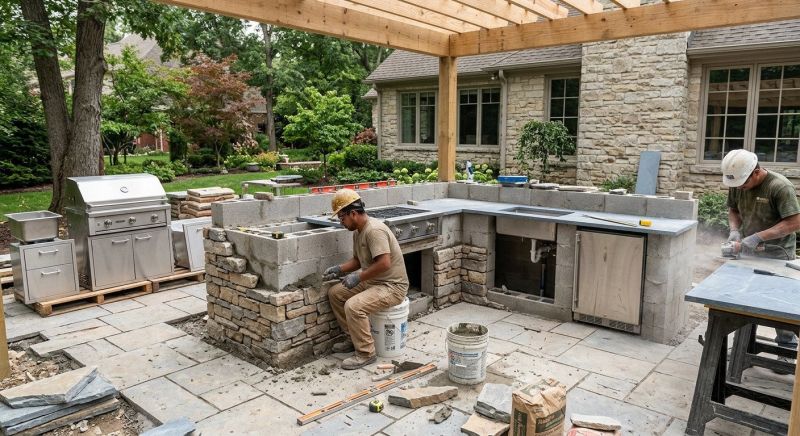 Outdoor Kitchen Construction in Las Vegas, NV