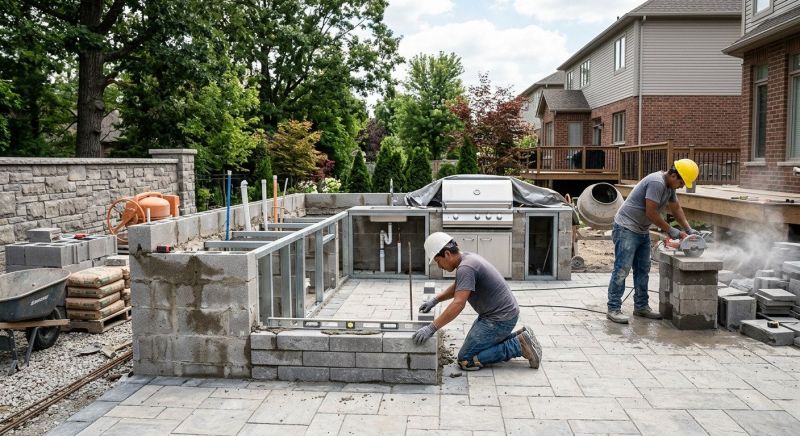 Outdoor Kitchen Construction in Naples, FL
