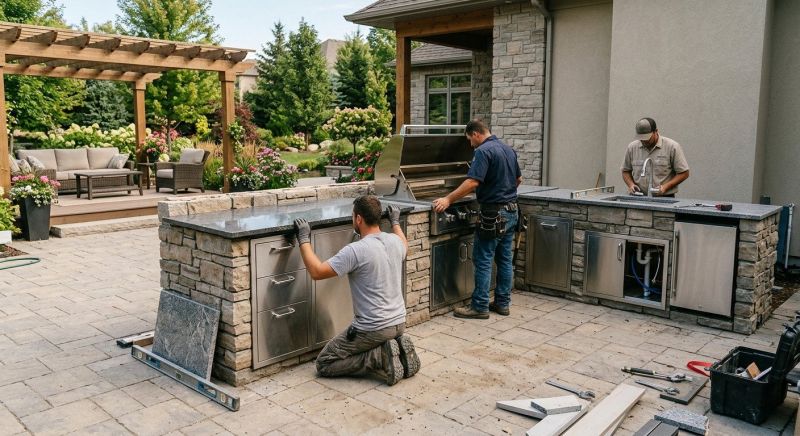 Outdoor Kitchen Remodeling in Sonoma County, CA