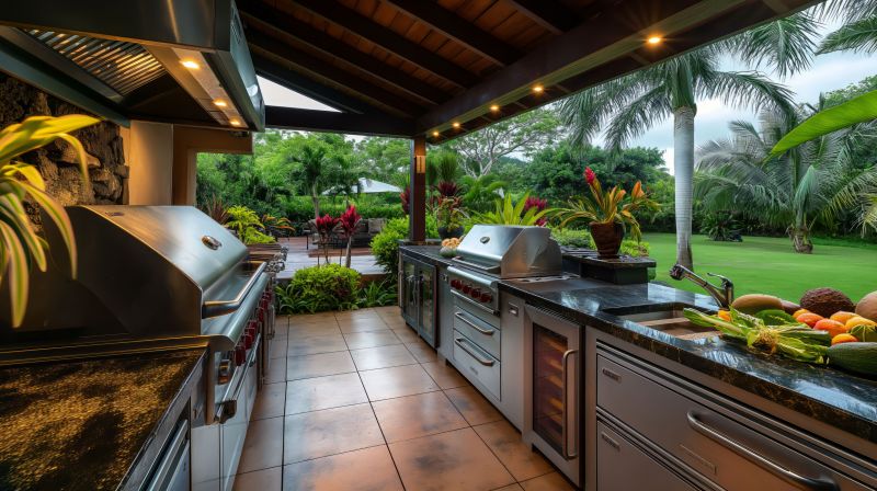 Outdoor Kitchen Remodeling in Katy, TX